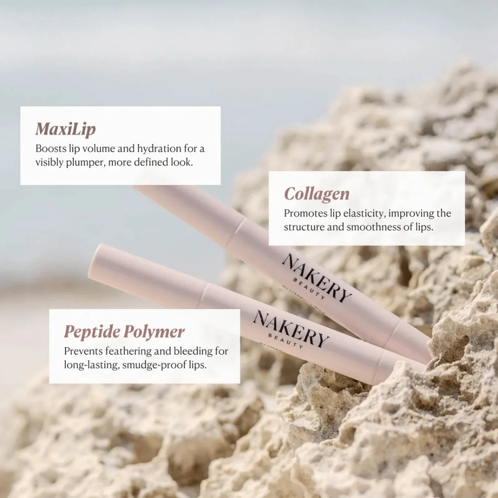Nakery PLUMParadise Lip Peptide Color Drench in 
